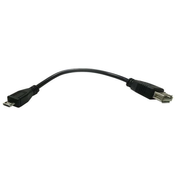 PRO OTG Cable Works for Nokia E7 Right Angle Cable Connects You to Any Compatible USB Device with MicroUSB Cable! 